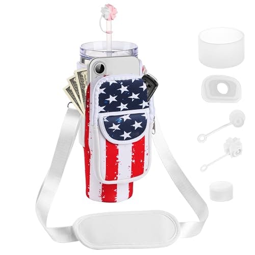 Water Bottle Holder with Strap