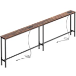 Narrow Sofa Console Table