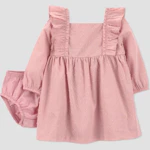 Baby Ruffle Dress and Bloomer Set