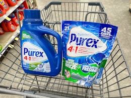 purex laundry care in walgreens cart