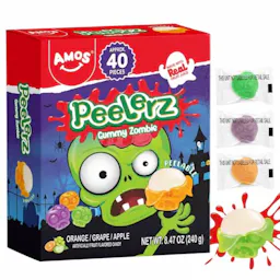 Amos Peelerz Gummy Zombie Candy