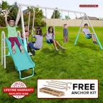 Sportspower Kids' Metal Swing Set