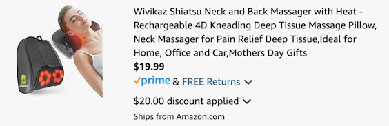 cart massager
