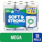 Kroger Soft & Strong Toilet Paper 18-Pack
