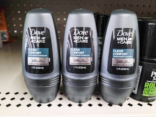 dove men+care deodorant