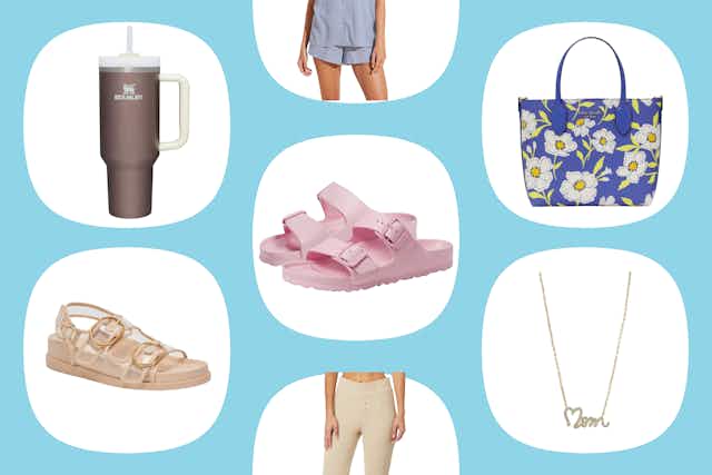 Last-Minute Mother's Day Gifts: $34 Kate Spade Earrings, $59 Designer Bags, More card image