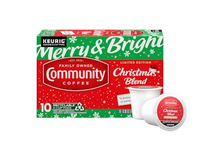 Coffee Christmas Blend 10-Count