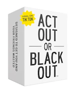 Act Out or Black Out Card Game