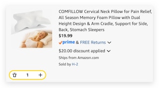 Cervical Neck Pillow