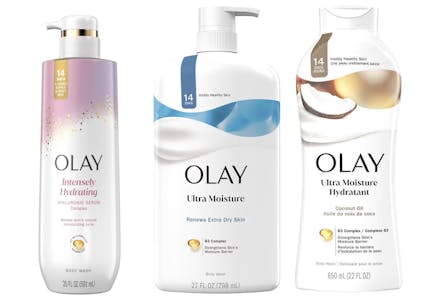 3 Olay Body Washes