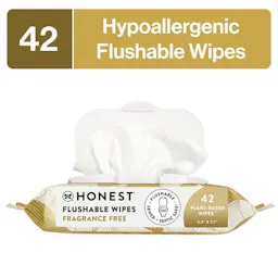 Honest Flushable Wipes