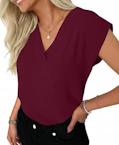 Women's V-neck Top