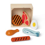 Melissa & Doug Play Food Set