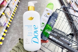 Dove and Dove Men+Care Products, as Low as $5 at Walgreens card image