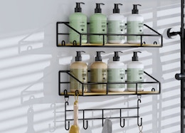 Score a Shower Caddy 2-Pack for $7.17 on Amazon card image