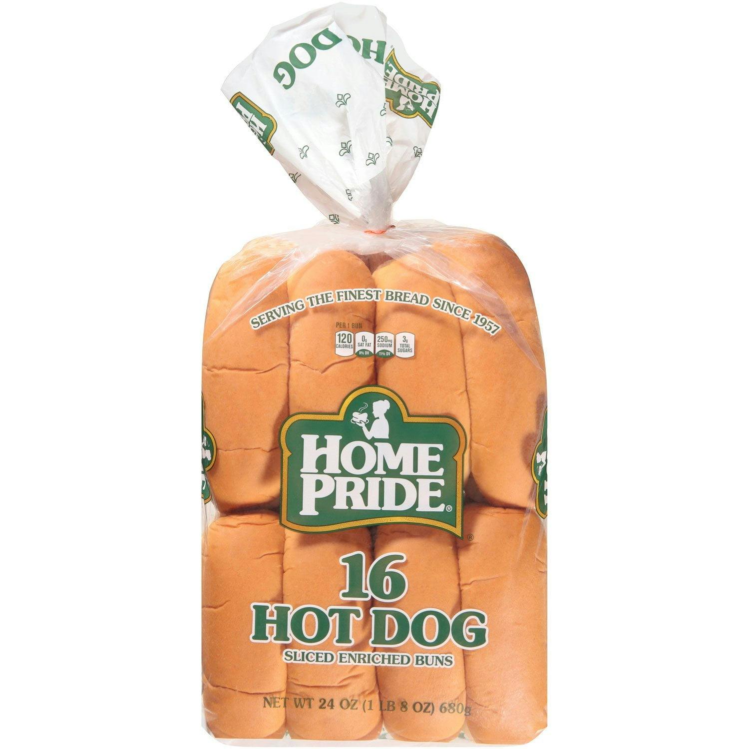 Home Pride Hot Dog Buns Pack
