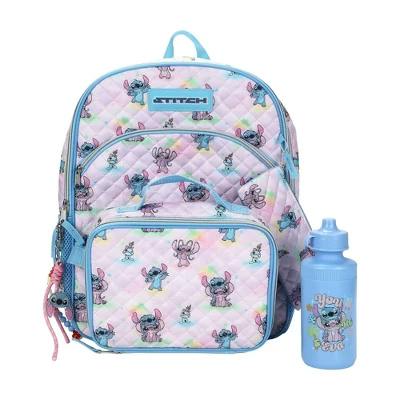 Disney Stitch 5pc Backpack Set