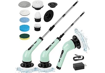 Electric Spin Scrubber Set