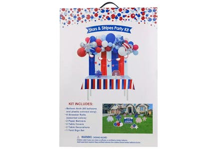 Patriotic Party Decorating Kit