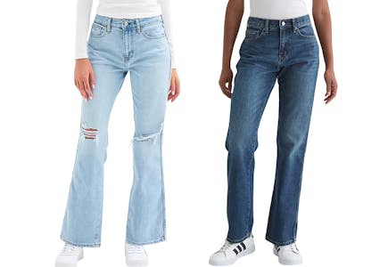 Arizona Women's Straight Leg Jeans