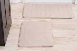 Memory Foam Bath Mats at The Home Depot Are $14 Each When You Buy a 2-Pack card image