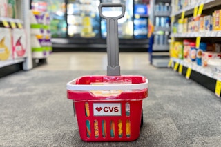 CVS kids shopping basket