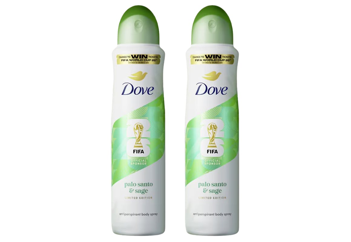 2 Dove Deodorant Sprays