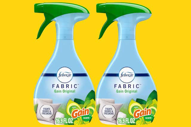 Febreze Fabric Refresher: Get 2 Bottles for $3.39 on Amazon card image