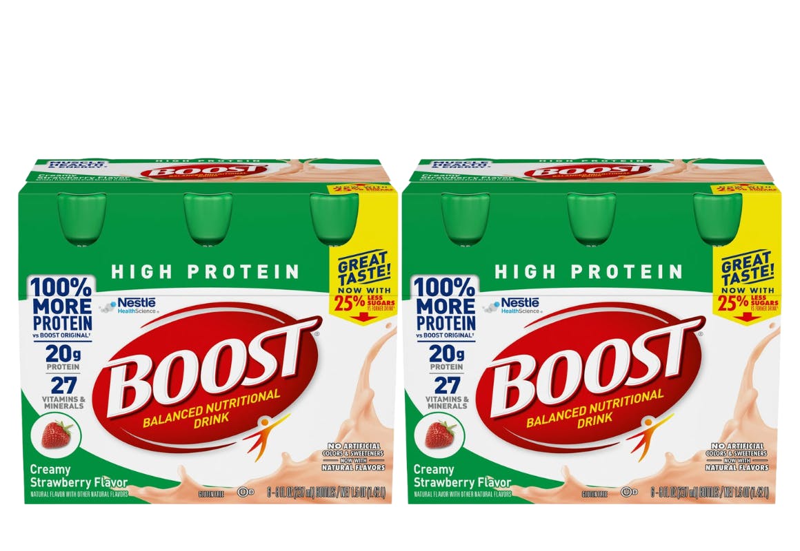 2 Boost Nutritional Drink 6-Packs