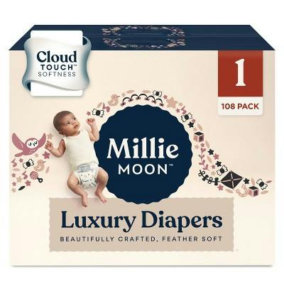 4 Millie Moon Luxury Diaper Boxes