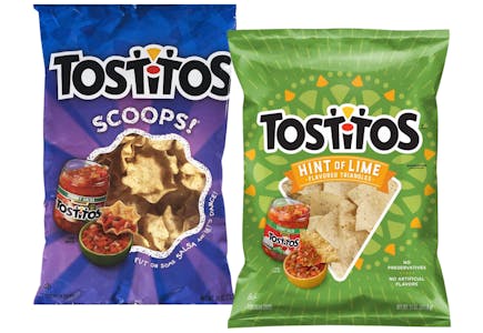 2 Tostitos Chip Bags