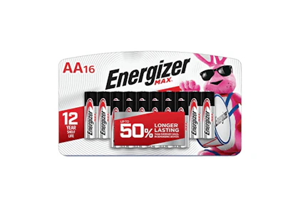 Energizer Batteries 16-Pack