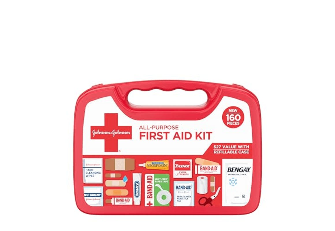3 Johnson & Johnson First Aid Kits
