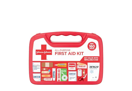 3 Johnson & Johnson First Aid Kits