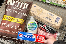 Kroger 5X Digital Coupon Deals: Save on Eggs, Bacon, Chips, and More card image