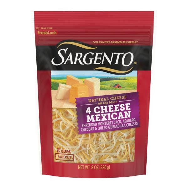 2 Sargento Cheese Packs