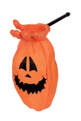 Pumpkin Loot Scoop Treat Bag