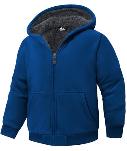 Kids' Fleece Lined Zip-Up Hoodie