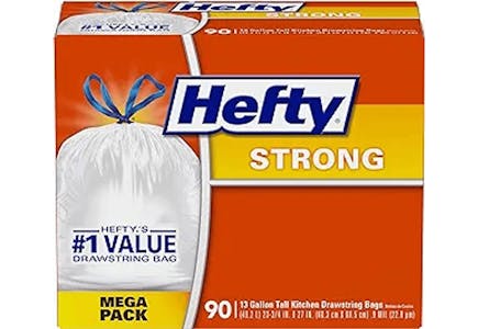 Hefty Strong Kitchen Trash Bags