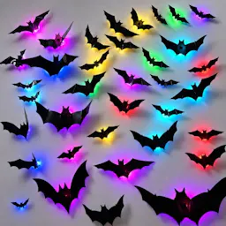 Halloween LED Bat Wall Decor