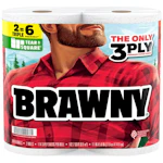2 Brawny Paper Towel Packs