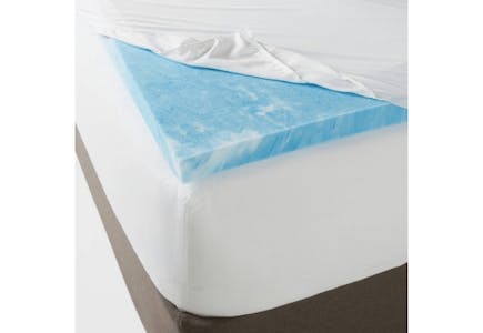 Threshold Cool Touch Memory Foam Mattress Topper