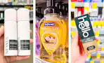 collage image of nexxus hair care, softsoap foaming hand soap, and hello toothpaste