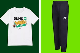 Nike Kids’ Deals Galore: $12 Shorts, $15 Joggers, $20 Jackets at Kohl's card image