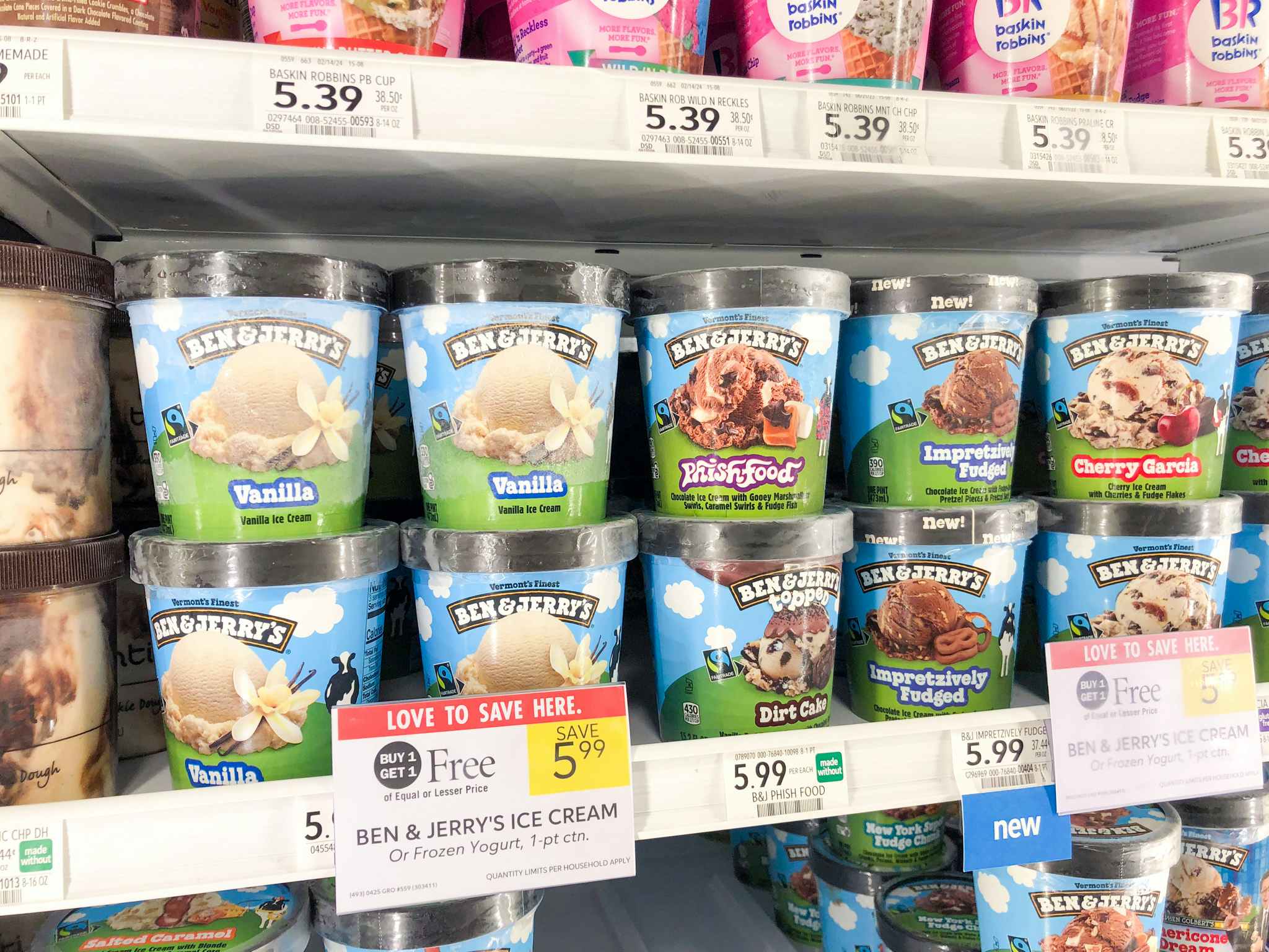 publix ben and jerrys ice cream 1