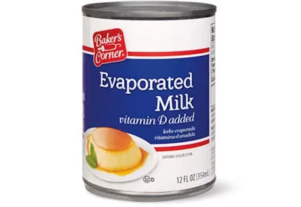 Baker's Corner Evaporated Milk