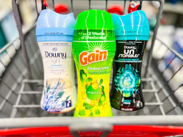 Gain and Downy Scent Boosters, as Little as $2.74 at CVS card image