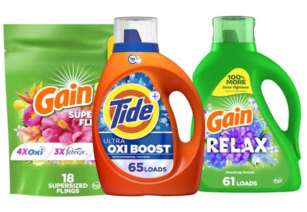 2 Gain + 1 Tide (144 Loads)