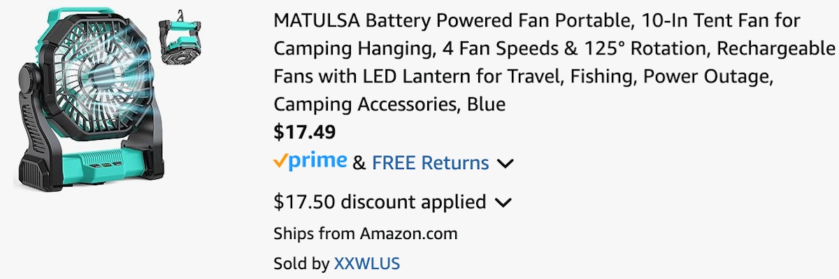 a cart ending in $17.49