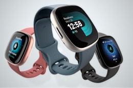 Fitbit Versa 4 in different colors